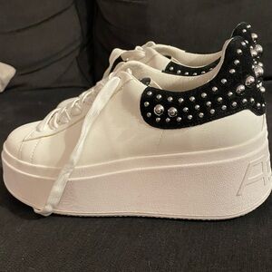 Platform White Sneakers